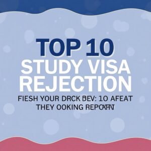 Top 10 Reasons for Study Visa Rejection & How to Avoid Them