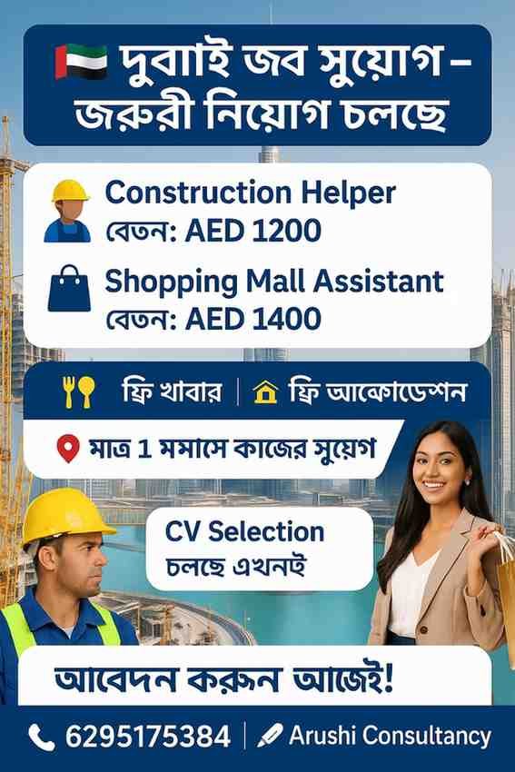Dubai Job Vacancies 2025