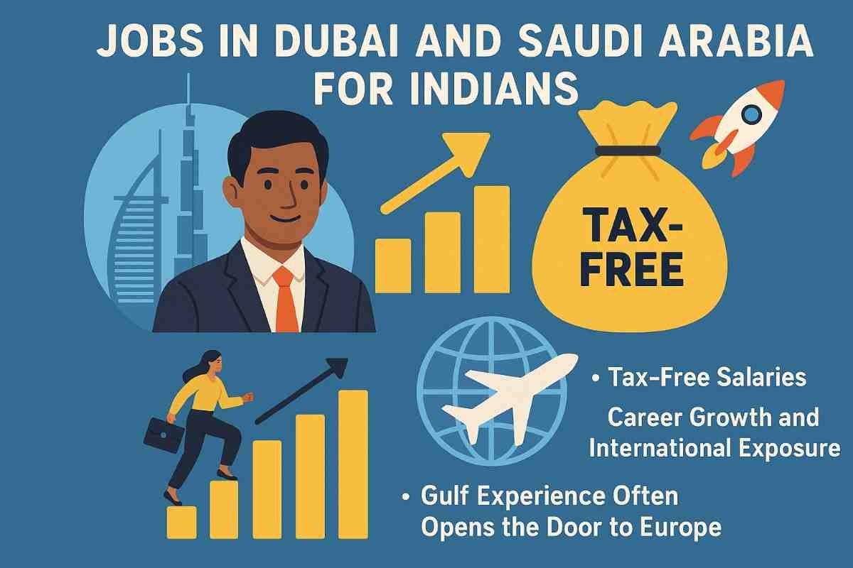 Jobs in Dubai and Saudi Arabia for Indians 2025
